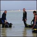 effe op de tanden bijten en de baai oversteken